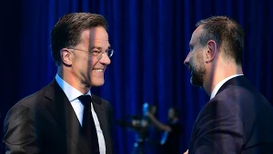 Sekretarz generalny NATO Mark Rutte oraz wicepremier i szef MON Władysław Kosiniak-Kamysz