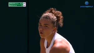 Jasmine Paolini - droga do ćwierćfinału Wimbledonu. WIDEO