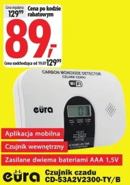 Детектор чаду Eura
