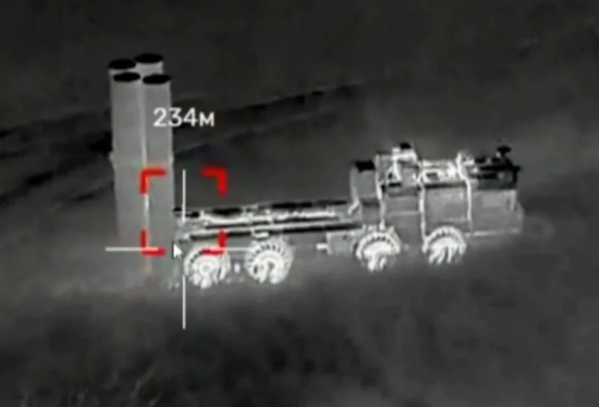 Ukraina uderzyła w Krym i Rosję. Wśród celów S-400 "Triumf", radar i tankowce Rosyjski system S-400 na celowniku ukraińskiego drona