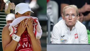 Na zdjęciu Iga Świątek oraz Daria Abramowicz