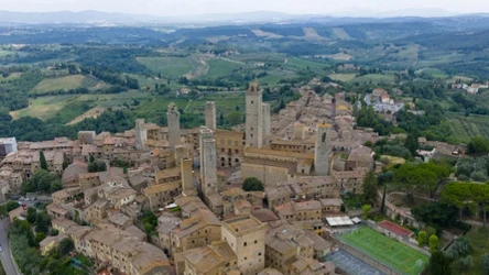 San Gimignano jest określane mianem średniowiecznego Manhattanu