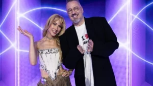 Prowadzący programu "Hitster" - Ida Nowakowska i Piotr Kędzierski