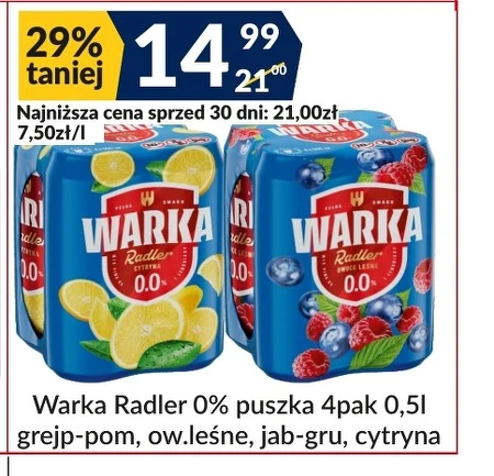 Радлере Warka