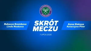 Rebecca Sramkova/Linda Noskova - Anna Siskova/Katarzyna Piter. Skrót meczu. WIDEO