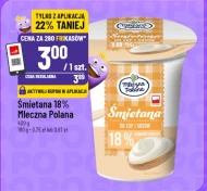 Śmietana Mleczna Polana