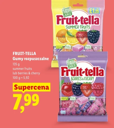 Літнє кохання Fruittella