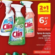 Spray do mycia szyb Clin
