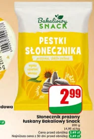 Słonecznik łuskany Bakaliowy Snack