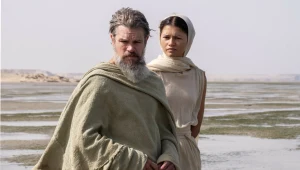 Matt Damon i Zendaya w filmie "Odyseja"