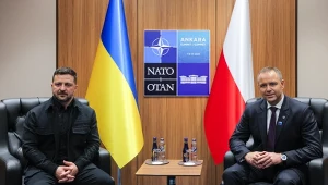 Karol Nawrocki spotkał się z Wołodymyrem Zełenskim