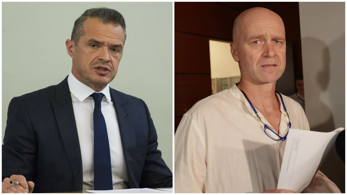 Dr Emil Jędrzejewski a sprawa L4 Sławomira Nowaka. Nowe doniesienia mediów Sławomir Nowak (po lewej) i Emil Jędrzejewski (po prawej)