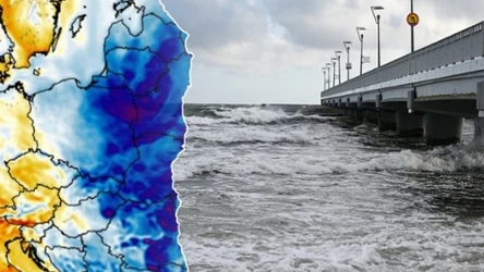 Nad morzem wciąż będzie mocno wiało, jednak nie będą to tak silne wichury jak w środę