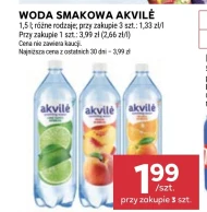 Woda smakowa Akvile
