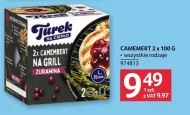 Camembert na grilla Turek
