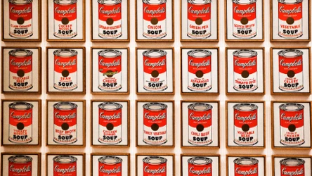 "Campbell’s Soup Cans" Andy'ego Warhola