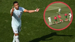 Wpadka Mbappe. Fatalny strzał z rzutu karnego w ćwierćfinale mundialu