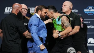 Conor McGregor i Max Holloway spotkali się twarzą w twarz