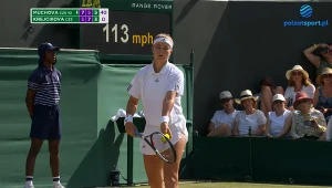 Czeski finał Wimbledonu. Najlepsze zagrania finalistek [WIDEO]