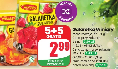 Солодке желе Winiary