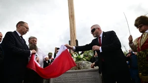 Braun odsłonił tablicę w Jedwabnem. Obchody 85. rocznicy zbrodni