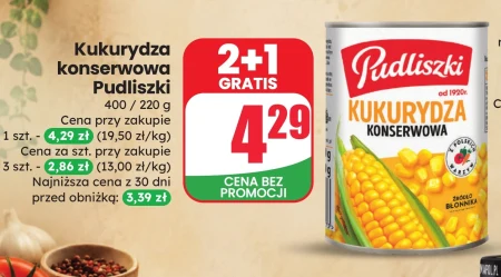 Консервована кукурудза Pudliszki