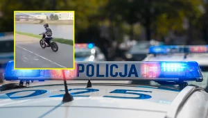 15-latek został zatrzymany przez policjantów. Pędził po krakowskich bulwarach wiślanych około 80 km/h. / Zdj. TikTok - pszczyna.mob