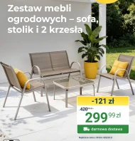 Zestaw mebli ogrodowych