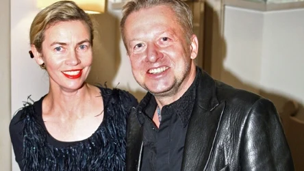 Lidia Popiel i Bogusław Linda