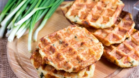Cheese waffles