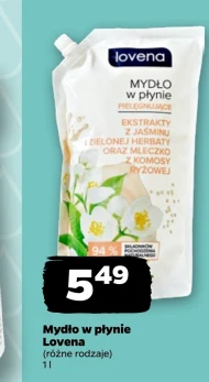 Mydło w płynie Lovena