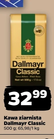Kawa ziarnista Dallmayr