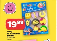 Farby do malowania palcami Bambino