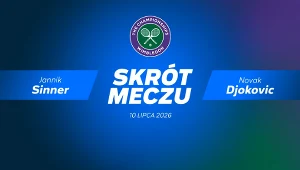 Jannik Sinner - Novak Djoković. Skrót meczu. WIDEO