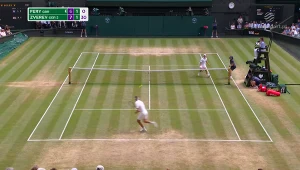 Nietypowa sytuacja w półfinale Wimbledonu. WIDEO