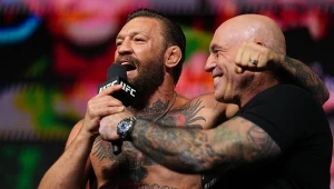 Conor McGregor i szef UFC Dana White