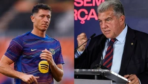 Problem Barcelony po ruchu Lewandowskiego. Wściekły Laporta wkroczył do akcji