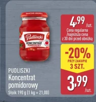 Koncentrat pomidorowy Pudliszki