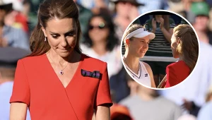 Księżna Kate ponownie wręczyła trofea po finale singla pań na Wimbledonie