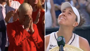 Linda Noskova podziękowała zmarłej mamie, Martina Narvatilova zalała się łzami