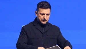 Prezydent Ukrainy Wołodymyr Zełenski