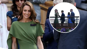 Księżna Kate z rodziną na finale Wimbledonu w singlu panów