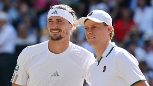 Alexander Zverev i Jannik Sinner zmierzyli się ze sobą w finale Wimbledonu 2026