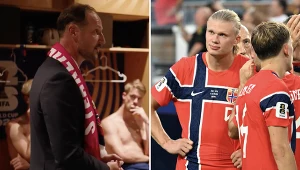 Książę odwiedził szatnię Norwegów. Ogłosił to Haalandowi i spółce