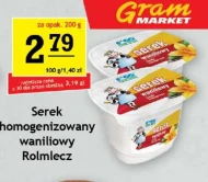 Serek homogenizowany Rolmlecz