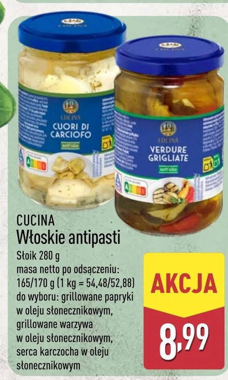Антипасти Cucina
