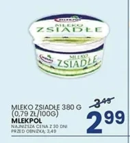 Zsiadłe mleko Mlekpol