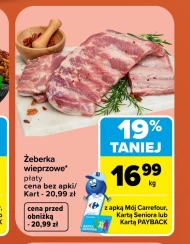 Żeberka wieprzowe Carrefour