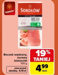 Boczek surowy Sokołów