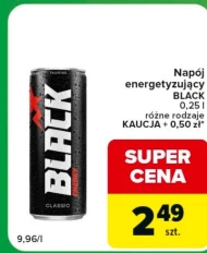 Napój energetyczny Black